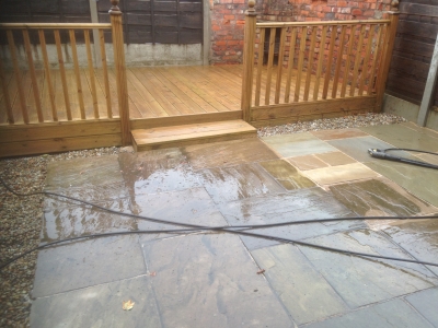 patio cleaning